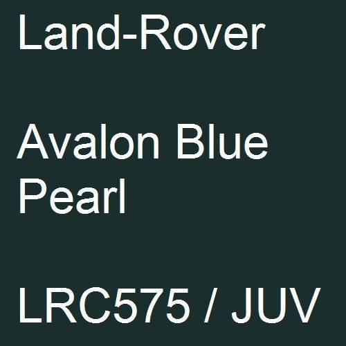 Land-Rover, Avalon Blue Pearl, LRC575 / JUV.